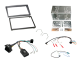 Aerpro Double Din Dark Silver Installation Kit To Suit Holden 