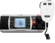 GME VHF MARINE RADIO WITH WHITE HOUSING