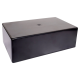 ALTRONICS JIFFY BOX UB1 BLACK ABS PLASTIC (157L X 95W X 53H)