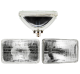 165mm X 100mm 12V 60/55W High/Low Halogen Sealed Beam Headlight
