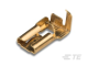 UTILUX UNINSULATED 6.3mm X 0.8mm FLAG CRIMP TERMINAL (PACKOF 100)