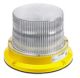 Hella 12-30V Ultra-Ray Amber LED Warning Beacon With Magnetic Base