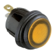 Hella 24V Amber LED Illuminated On/Off Compact Rocker Switch