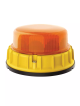 Hella K-LED Mining 9-33V Low Profile Amber LED Beacon 