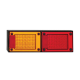 LED REAR COMBINATIO LAMP LHS STOP/TAIL/INDICATOR SINGLE 12-24 CSB PLUG LHS WITH REFLECTORS