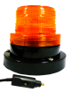 Britax Modified 12-100V Amber 5 LED Beacon With Magnetic Base And Fitted P113B Accessory Plug 