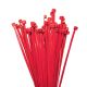KT 200mm X 4.8mm Red Cable Tie (Pack Of 100)  