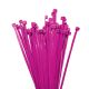 KT 300mm X 4.8mm Pink Cable Tie (Pack Of 100)  