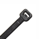 KT 380mm X 4.8mm Black Cable Tie (Pack Of 100)