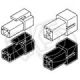 Bellanco Black 1 Pin Male Connector Housing (Pack Of 25) 