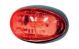 Whitevision 9-33V Red LED Rear End Outline Marker Light (60 X 38 X 32mm) 