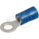 Blue 4mm Eye Crimp Terminal (Pack Of 100)