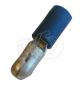 Blue Male Bullet Crimp Terminal (Pack Of 100)