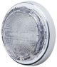 Hella Silver Roof Lamp With Switch Round (105X30mm)