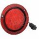 LED 12V Stop/Tail Light With Reflector Flange (139 X 22mm Round)