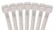 Carroll 150mm X 3.6mm White Cable Tie (Pack Of 100)
