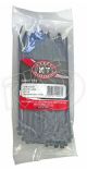 KT 200mm X 4.8mm Black Cable Tie (Pack Of 100)