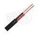 5mm Red/Black Twin Sheath Cable (30m Roll)