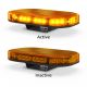 LED 12-24V Amber Emergency Light Bar (246 X 172 X 64mm) 