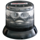 Code 3 12-24V Amber LED Multi Flash Pattern Rotating Beacon With Clear Lens