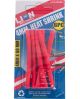 Lion 6 Piece 4mm X 68mm Red Heatshrink Pack  