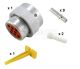 Deutsch Hd30 Series 8 Pin Male Connector Kit  