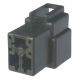 Bellanco 3 Pin Black Male  Connector Housing (Pack Of 25) 