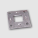 Ark Mounting Plate To Suit 40mm Square Axle With 9