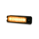 Code 3 12-24V 6 LED Amber Warning Light (128 X 28 X 18mm) 