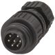 6 Pin Male Inline Cable Connector  