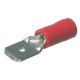 Quikcrimp Red 6.4mm Male Blade Crimp Terminal (Pack Of 100)