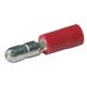 Quikcrimp Red Male Bullet Crimp Terminal (Pack Of 100)