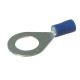 Quikcrimp Blue 10mm Eye Crimp Terminal (Pack Of 100)