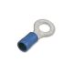 Quikcrimp Blue 12mm Eye Crimp Terminal (Pack Of 100)