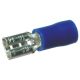 Quikcrimp Blue 5mm Female Blade Crimp Terminal (Pack Of 100)