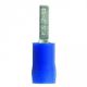 Blue 2.3mm Flat Blade Crimp Terminal (Pack Of 100)