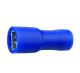 Blue 4.8mm Fully Insulated Female Blade Crimp Terminal (Pack Of 100)