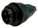 Heavy Duty 4 Pin Power Line Socket Weatherproof And Dust Proof To IP67 