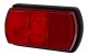 Whitevision Sm8 Series 9-33V Red LED Rear End Outline Marker Light With Black Base 