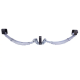 Ark 2000kg Lh 60mm X 5 Leaf Galvanised Rocker Roller Suspension Kit To Suit 13