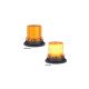 LED 10-32V Class 1 Amber Beacon With 10 Flash Patterns 