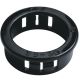 QUIKCRIMP BLACK NYLON SNAP BUSH TO SUIT 25.1mm MOUNTING HOLE (PACK OF 100)