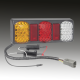 LED 12V Combination Tailight With Reverse Light & Deutsch Plug 