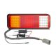 LED 12V Combination Tailight With Reverse Light & Deutsch Harness 