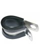 Quikcrimp 25mm Stainless Steel Rubber Lined P Clamp (Pack Of 50)