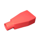 IONNIC STRAIGHT RED BATTERY TERMINAL INSULATOR