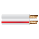 4mm Red/White Figure 8 Cable (50m Roll)  