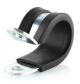 TRIDON 8mm RUBBER LINED P CLAMP (PACK OF 10)