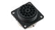 EATON STD CIRCULAR CONNECTOR 23P SOCKET RECEPTACLE WALL MOUNT SIZE 18