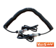 VIZISAFE SPIRAL CORD CONNECTION SYSTEM - 2 INPUT / 8 METRE LENGTH